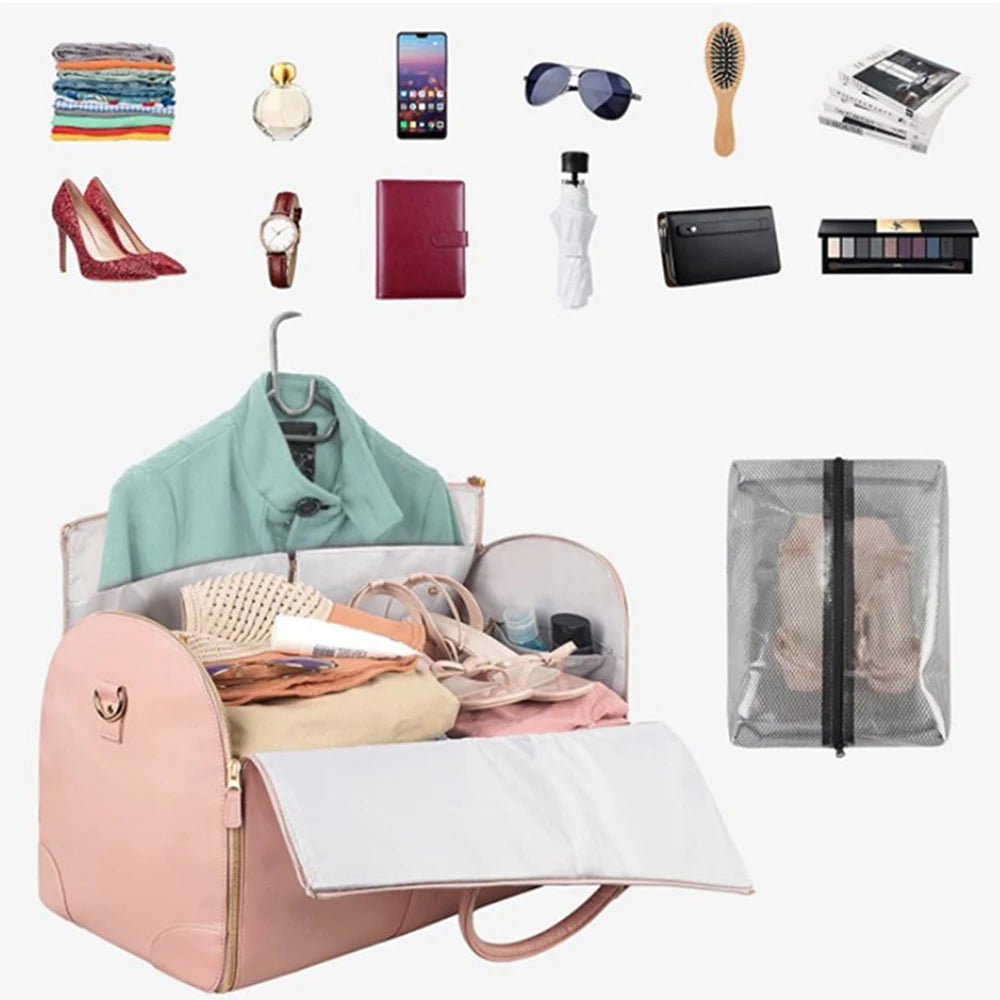 2024 Fashion Folding Suit Storage Bag Women & Man