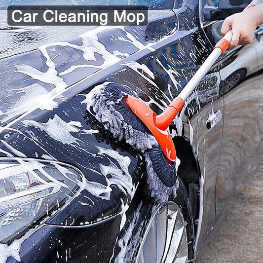 Car Wash Mop Double Brush ,Wash Brush 360°